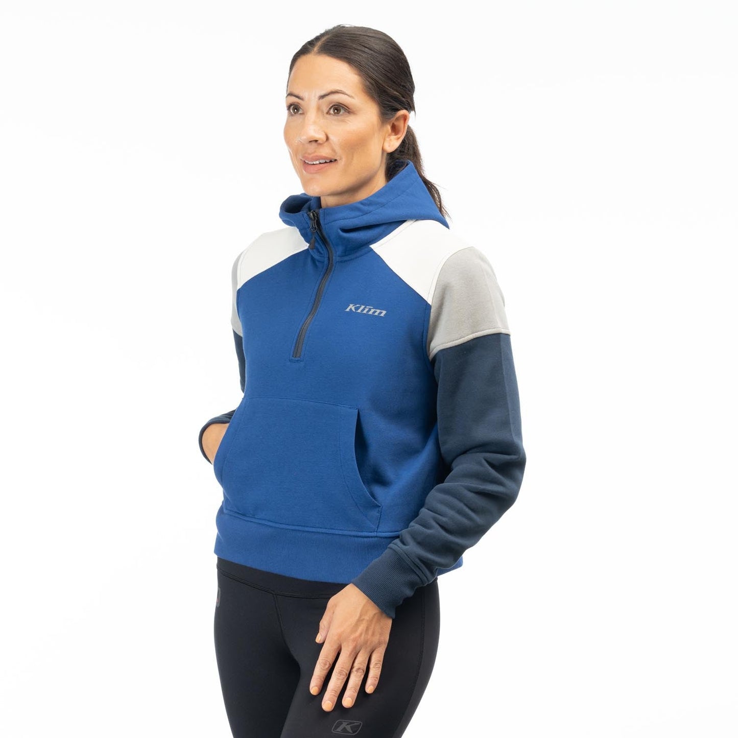 Klim Huntley 1/4 Pullover Zip Crop Hoodie