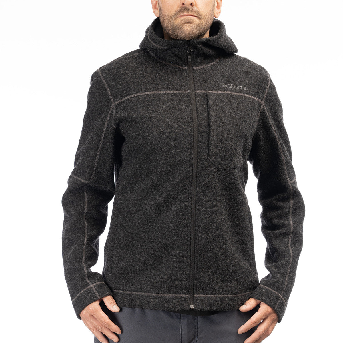 Klim Bighorn Canyon Wool Fleece Hoodie