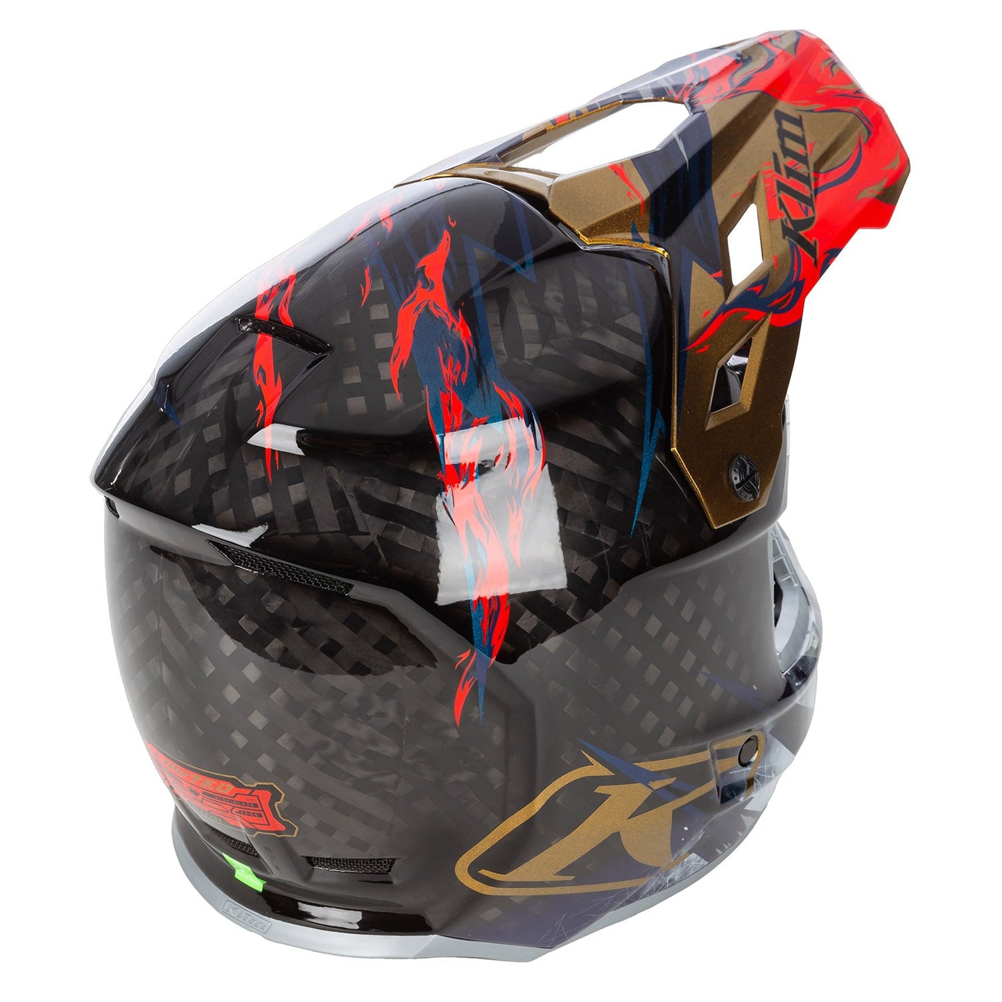  Klim F3 Carbon Pro Limited Edition Blaze Helmet
