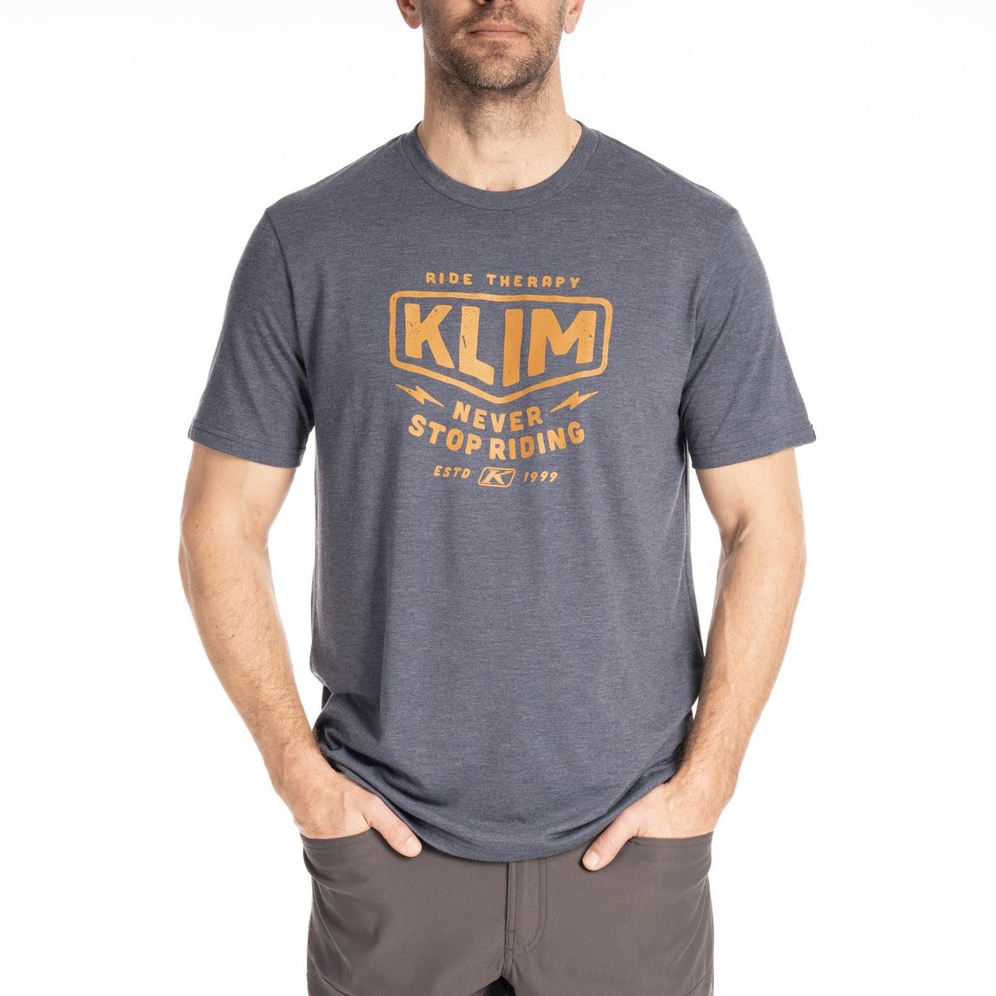  Klim Ride Therapy Tri-Blend Tee